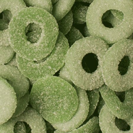 
Halal apple rings 

