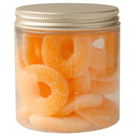
halal peach rings 20 x 150 g 