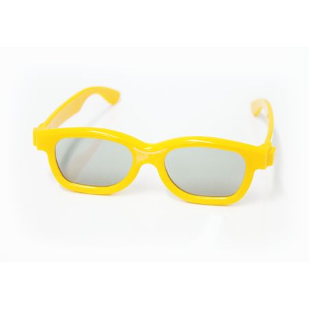 3D Brillen Kinder gelb