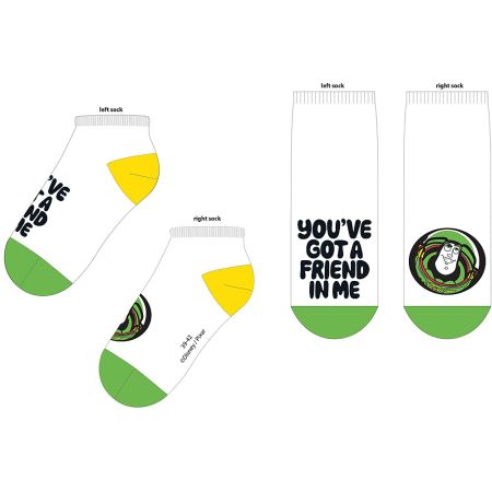Socken - Sneaker Socken Toy Story 35-38 - Toy Story 5