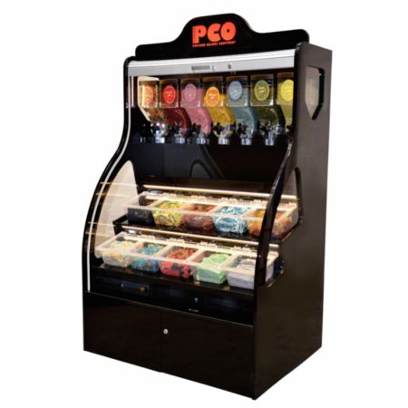 Pick & Mix Stand 10 und 7 Drehdispenser