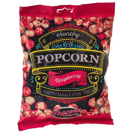 Crunchy Raspberry Popcorn