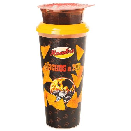 Hombre Nachos BBQ 75g + Salsa Dip 90g