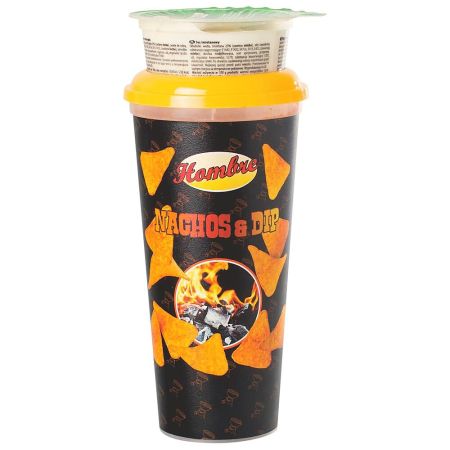 Hombre Nachos BBQ 75g + Sour-Cream 90g o. RA