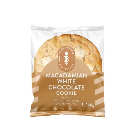 Cookies - Cookie Macadamia white Chocolate 60g - Cookies